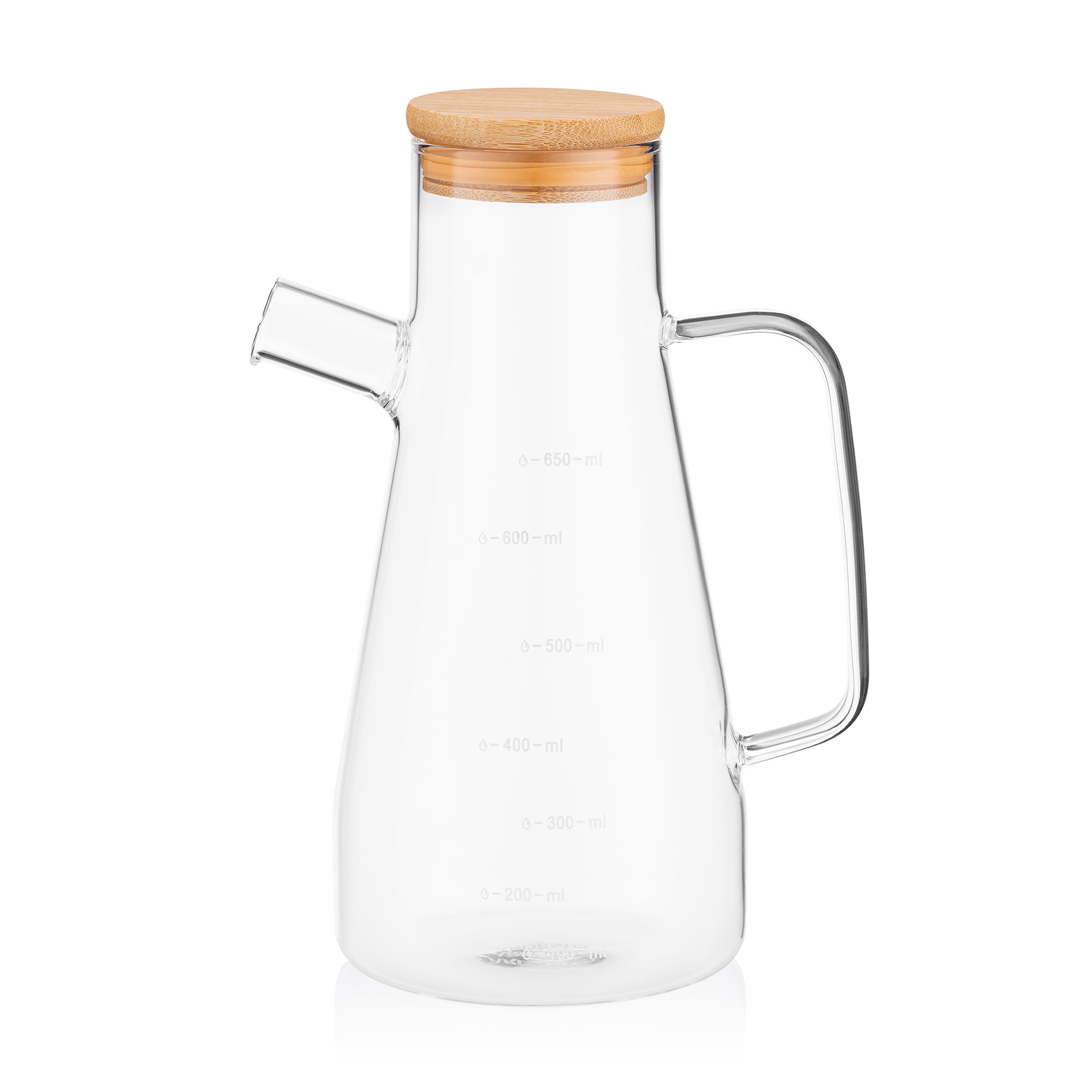 Пляшка для олії та оцту Ardesto Midori, 650 мл (AR4565BB)